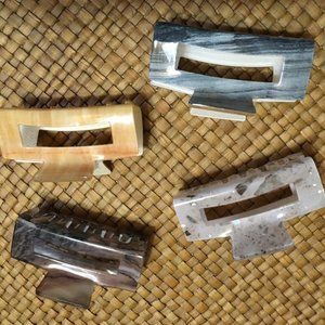 Anthropologie Hair Claws , 4 assorted colors